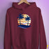 Bigender Pride Hammock Summer Beach Sunset Hoodie